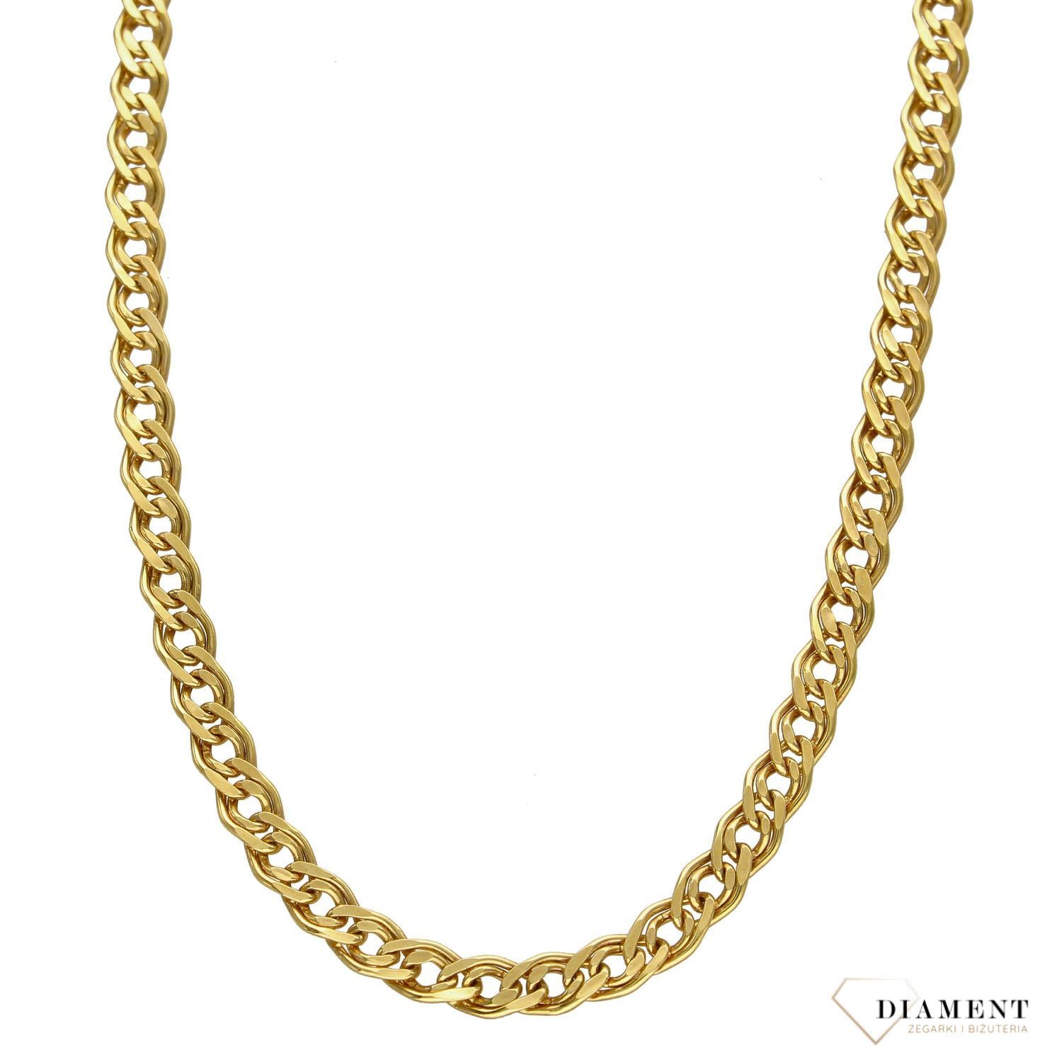 Złoty łańcuszek 585 monalisa 5 mm DIA-LAN-1213-585 5mm ✅ Złoty łańcuszek o splocie monalisa to świetny prezent, który przypadnie go gustu obdarowanej osobie ✅.jpg